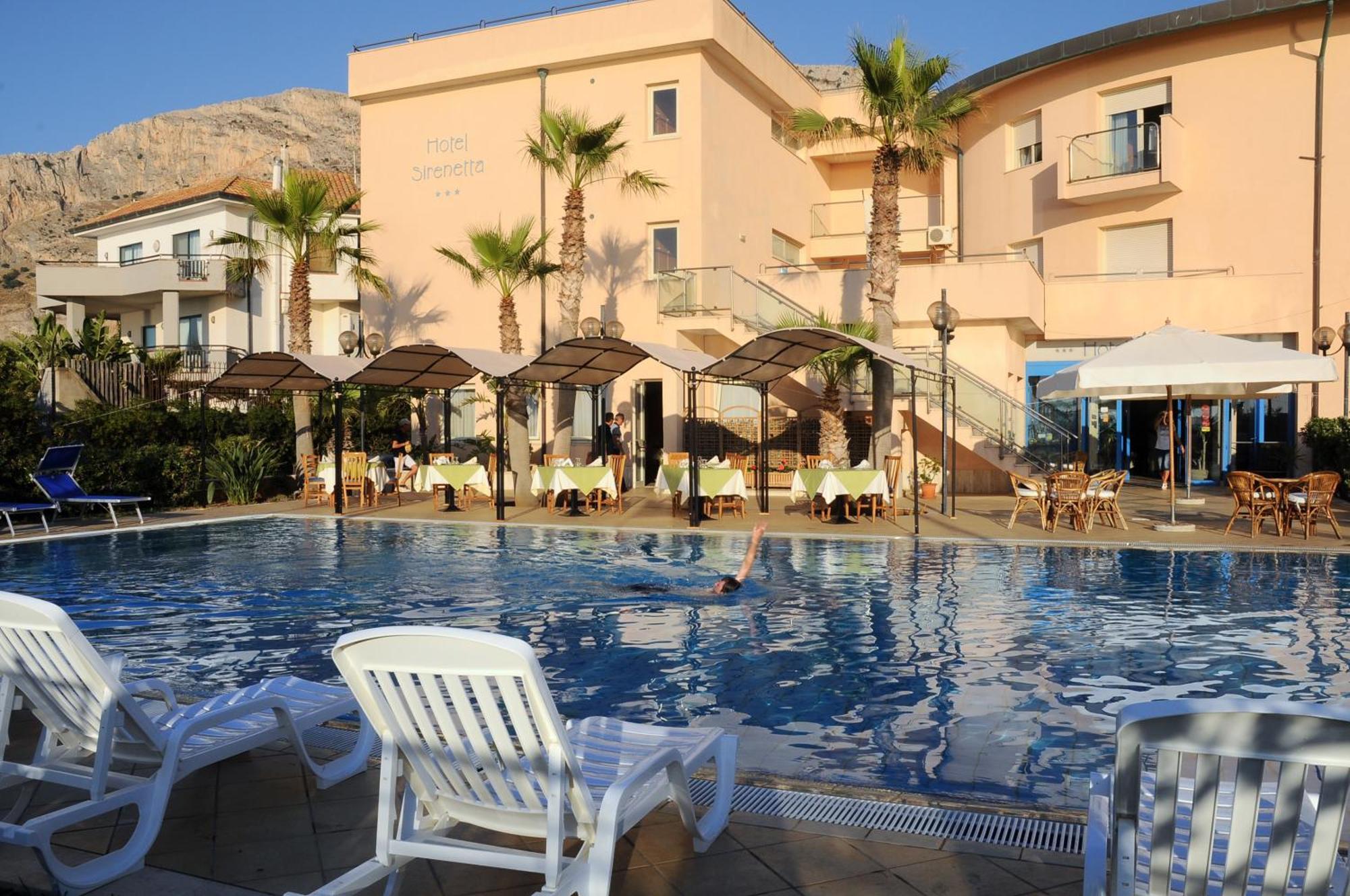 Hotel Sirenetta อิโซลา เดลเล เฟมมิเน ภายนอก รูปภาพ